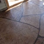 Grand Flagstone Stamped Concrete | Xtreme Clean and Coatings
